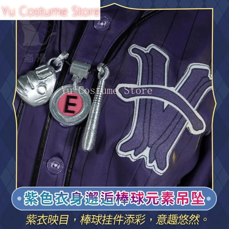 Yu Identity V Ganji Gupta Batter Rare Fashion Cosplay Costume Cos Game Anime Party Uniform Hallowen Play Role Clothes Clothing5; SS69