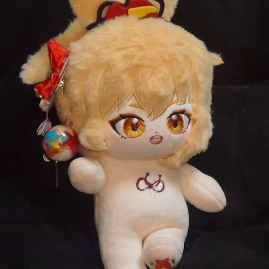 Genshin Impact Naganohara Yoimiya Cosplay Plush Doll Toys  Kawaii Plushie Pillow Body Dress Up Anime Xmas Gift SS69