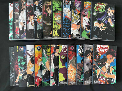 Demon Slayer Kimetsu No Vol 1-23 Yaiba Japan Youth Teen Fantasy Science Mystery Suspense Manga Comic Book Manga Books in English SS69