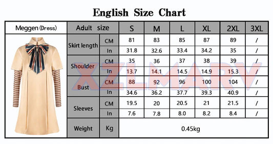 SS69 MEGAN Cosplay Dress for Girls and Women AI Doll Robot Halloween Costume