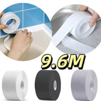 PVC Sealing Tape For Bathroom Bath Toilet Kitchen Caulk Strip Tape Self Adhesive Waterproof Wall Sticker Mold Proof Tapes