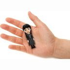 Jada Anime Figures Wednesday The Addams Family Thing Enid Sinclair Metalfigs Metal Model Toy Collection Ornament Boy Girls Gifts