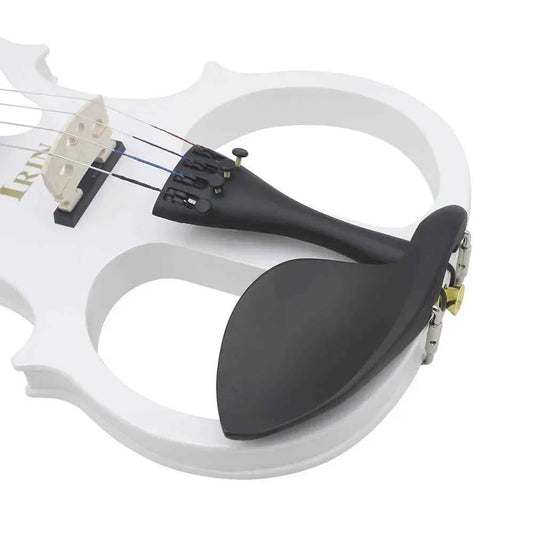 IRIN 4/4 Electric Violin Maple Body Silent Violin With Bow Case Headphone Cable Violin Shoulder Rest Aluminium Alloy Accessories