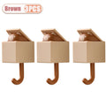 Self-Adhesive Cat Wall Hooks, Cute Animal Decorative Hanger