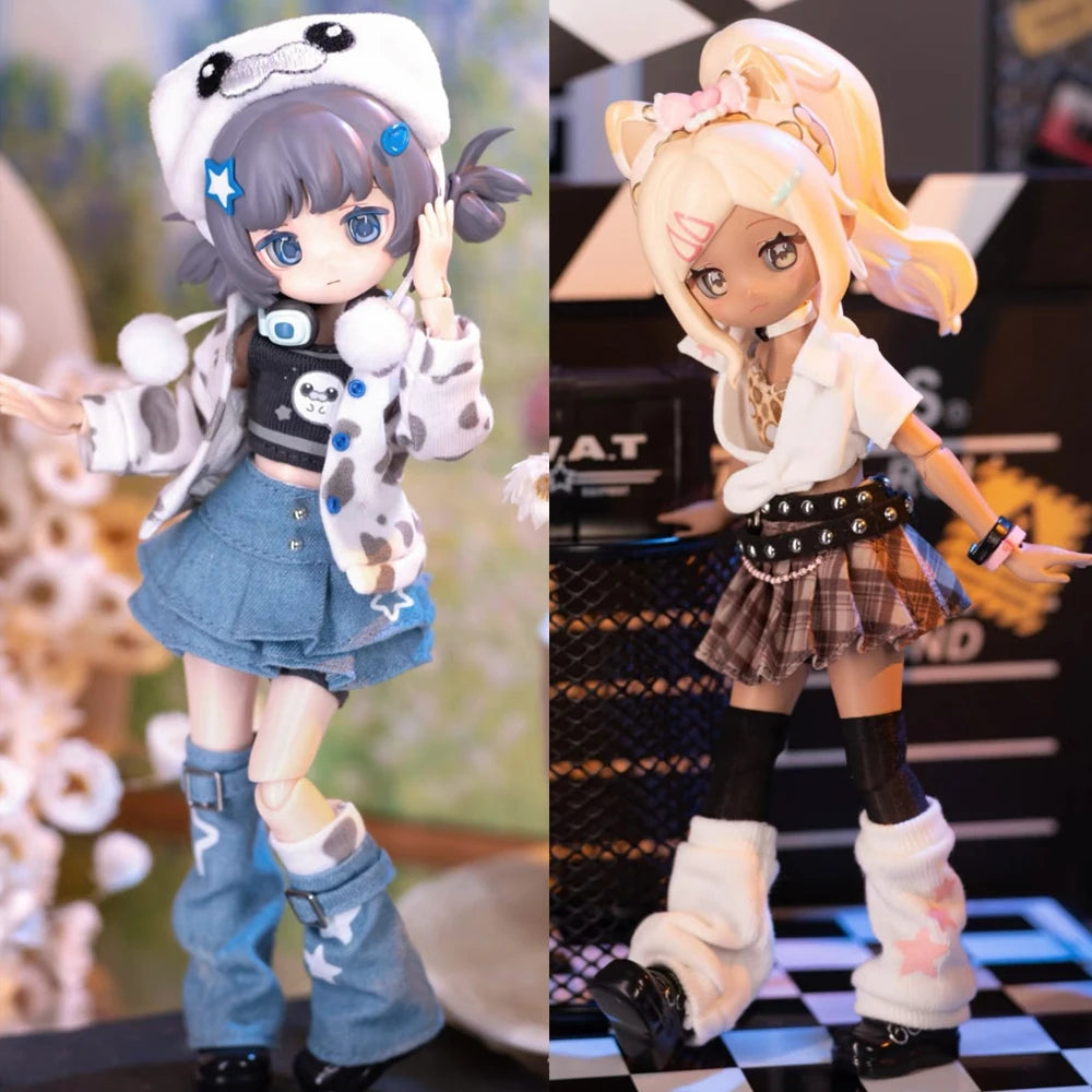 In Stock Freedom Claim Electronic Cute Pet 1/12 BJD Blind Box Action Figure Doll Trendy Toy Ornaments Figure Cute Boy Girl Gift SS69