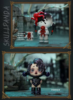 POP MART SKULLPANDA Addams Family Series Blind Box Mystery Box Guess Bag Toys Doll Cute Anime Figure Desktop Ornaments