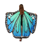 Adult Butterfly Wings Cape for Women Cosplay Costume