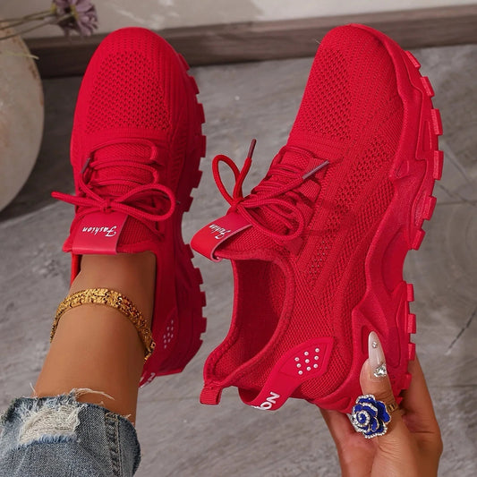 Women's shoes, women's sports shoes 2025 Women's shoes Breathable single-mesh dad shoes Women's casual and versatile sports shoe SS69