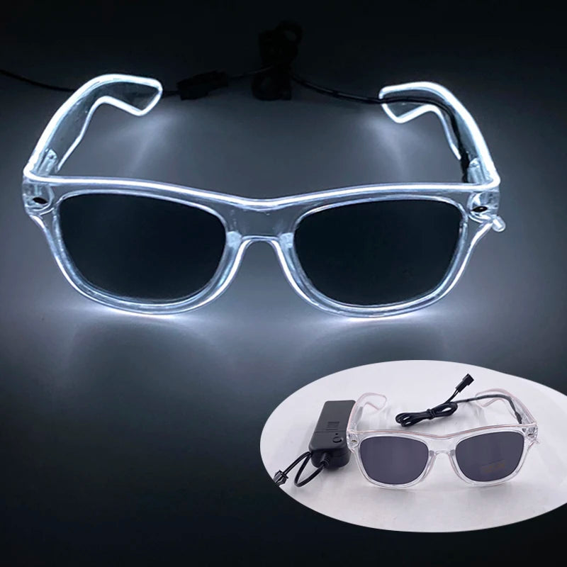 Beautiful Costumes Accessory Props Hand Fans 7 Colors For Choice Men Women Cool Decorative Glow Fan Light Up Disco Dance Night SS69 6.69 glow glasses 1 / one size
