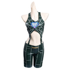 Stone Ocean Jolyne Cujoh Cosplay Costume Coat Jumpsuit Anime Bizarre Adventure Halloween Carnival Disguise Suit For Women