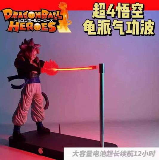 Rechargeable Dragon Ball Gogeta Lamp Gogeta Ligh Son Goku Light Lamp Magnet Light Model Kakarotto Kamehameha Wave Vegetmagnetic 