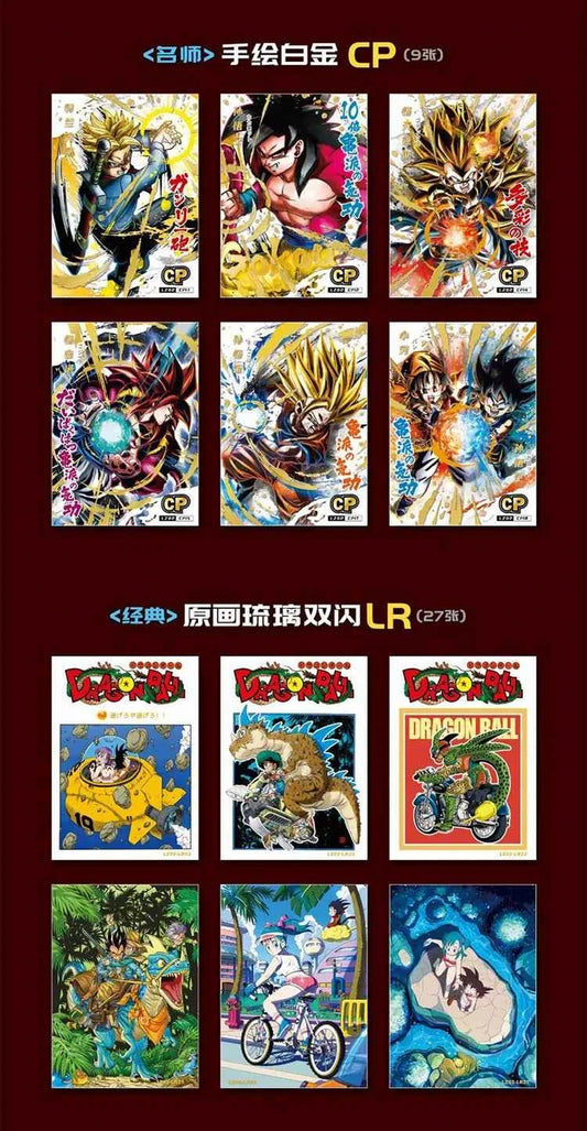 Anime Dragon Ball card store  cards Booster Card Box Trading card game Super Saiyan Son Goku Anime Characters Collection Toy