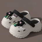 Slides Height Outside Sandals Korea Style Woman Slippers Non Slip Clappers Summer Footwear Top Designs New 39 Shoes for Women