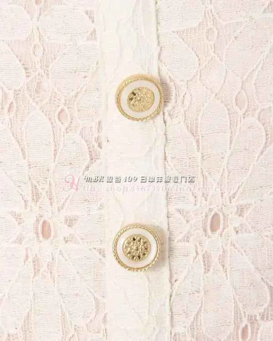 SALES Sweet Japan Liz Lisa Square Collar Princess Cotton Whole Lace Suspenders Dress