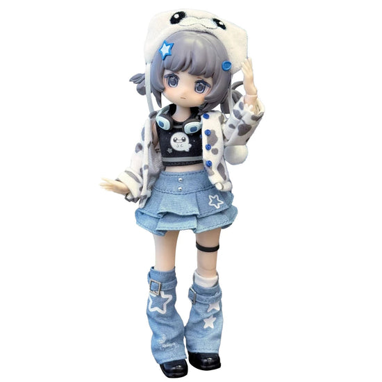 In Stock Freedom Claim Electronic Cute Pet 1/12 BJD Blind Box Action Figure Doll Trendy Toy Ornaments Figure Cute Boy Girl Gift SS69