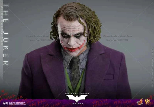 HOTTOYS HT DX32 1/6 Collectible Glue Hair Joker Action Figure Comics Dark Black Villain Delicate 12" Full Set Soldier Model