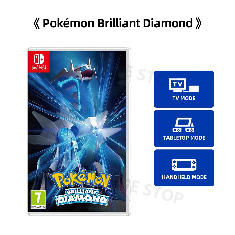 Pokemon Brilliant Diamond - Nintendo Switch Game Deals 100% Official Physical Game Card Genre Action RPG for Switch OLED Lite SS69 40.69 Pokemon / CHINA
