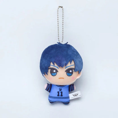 10cm New Blue Lock Plush Pendant KeyChain Isagi Yoichi Nagi Seishiro Mikage Reo Rin Itoshi Itoshi Sae Action Doll Toy Bag Gift SS69