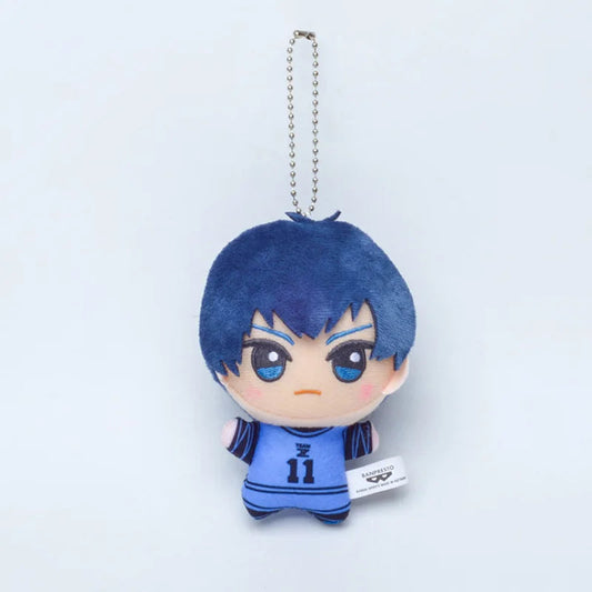 10cm New Blue Lock Plush Pendant KeyChain Isagi Yoichi Nagi Seishiro Mikage Reo Rin Itoshi Itoshi Sae Action Doll Toy Bag Gift SS69