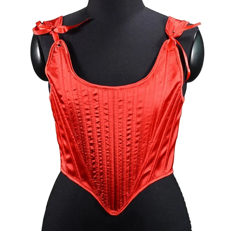 Lolita Corset Camisole Y2K Underbust Body Shaper Polyester Blend