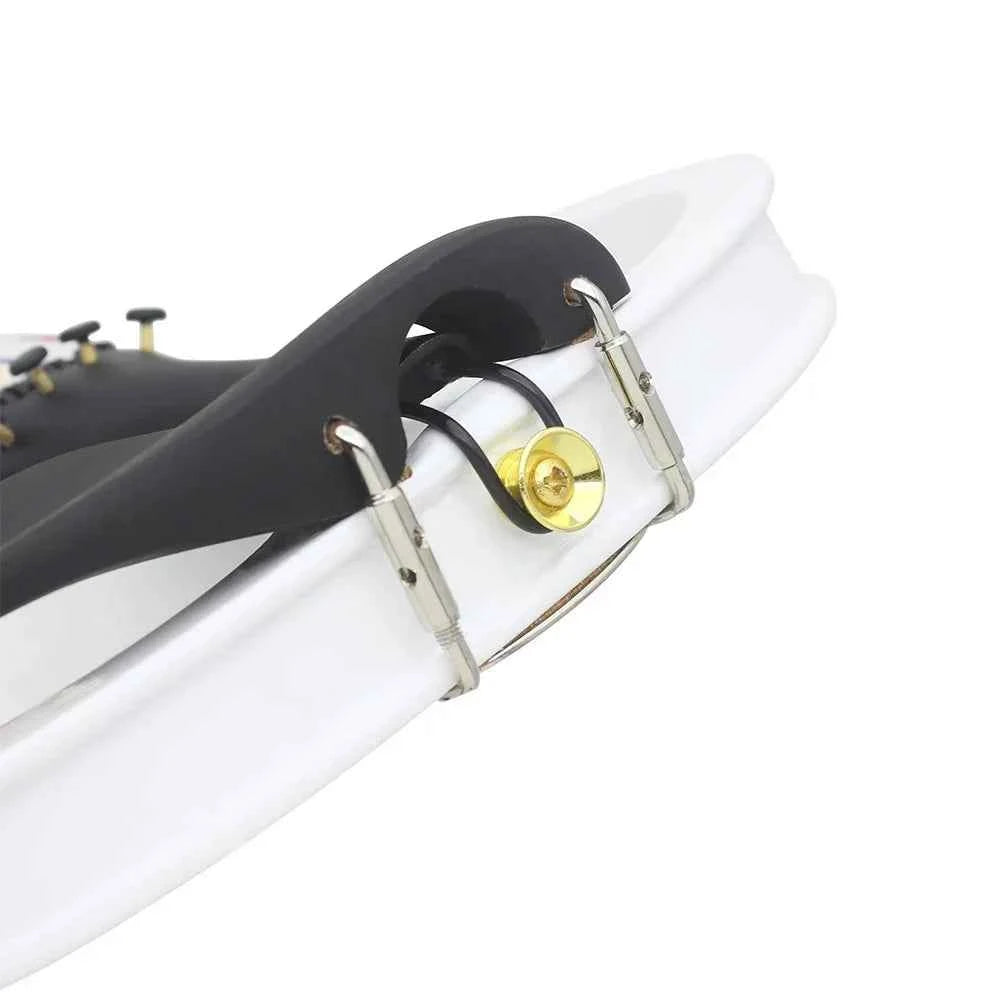 IRIN 4/4 Electric Violin Maple Body Silent Violin With Bow Case Headphone Cable Violin Shoulder Rest Aluminium Alloy Accessories