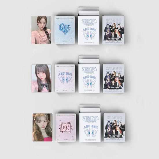 50 Cards / Set Stayc New Album Laser Card Lomo Card Girl Group Print Photo Card Beautiful Photo Fan Girl Gift Small Card Kpop SS69