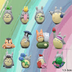 Totoro Mini Figure PVC 1-3cm Anime Micro Landscape Ornament