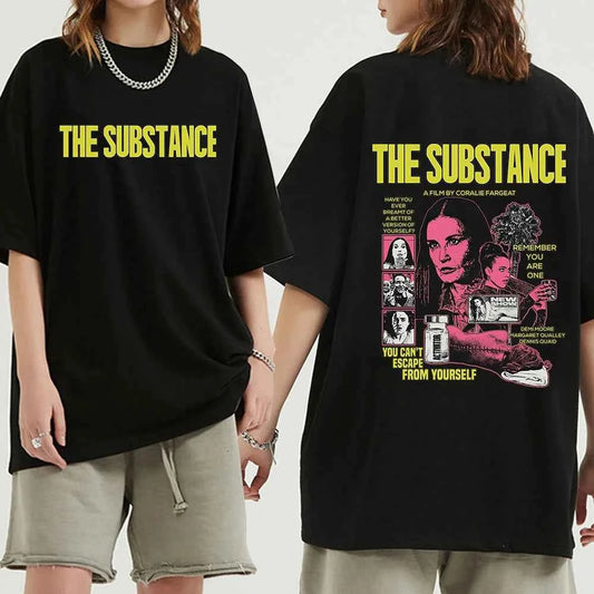 The Substance Monstro Elisasue T Shirt Men/women Harajuku Vintage Graphic Tshirt Classic Unisex High Quality Cotton Tee Shirts