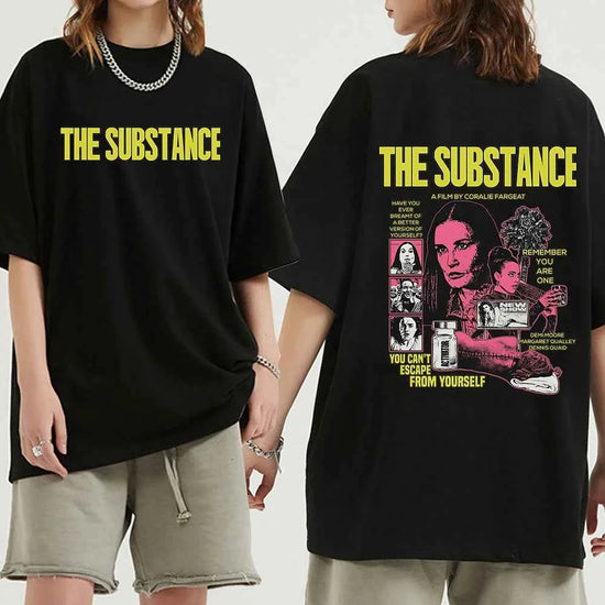 The Substance Monstro Elisasue T Shirt Men/women Harajuku Vintage Graphic Tshirt Classic Unisex High Quality Cotton Tee Shirts