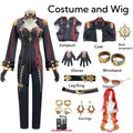 Mavuika Cosplay Costume Game Genshin Impact Uniform Earrings Sunglasses Pyro Archon Natlan God of War Halloween Party Women