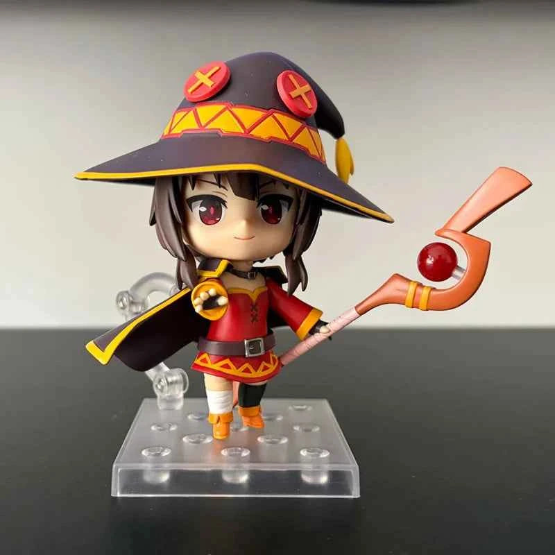 New Megumin Q Clay 725 Action Doll Collection Toy Model Gift Clay People Offer Blessings And Benefits To A Beautiful World