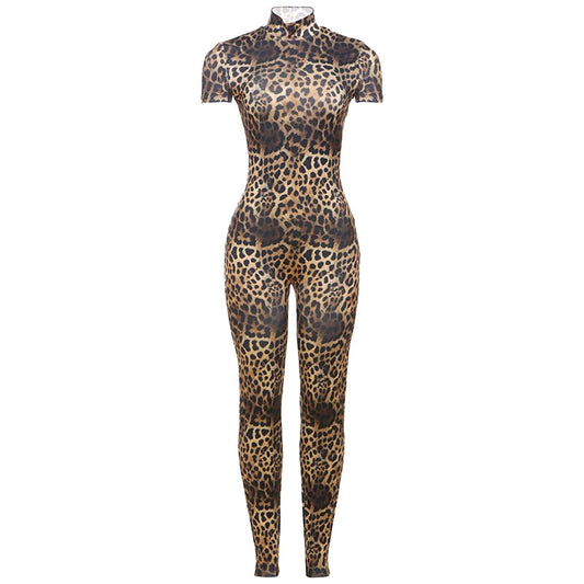 Nibber Sporty Backless Jumpsuit Women Peach Buttocks Fitness Shorts Sleeve Summer Trend Street Activity Casual Workout Overalls SS69