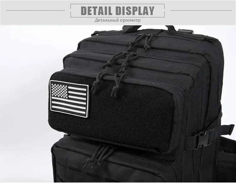 25L/45L Men's and Women's Tactical Backpacks , Outdoor Activities, Small School Backpacks with Water Bottle Holder