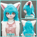 Daliclown Unisex Animal Kigurumi Fursuit Costume with Head & Paws