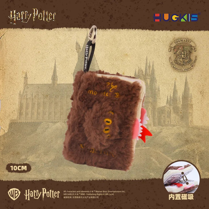 Hugkis Harry Potter Plush Toy Magic School Around The Monster Book Pendant Monster Book Pillow Fans Holiday Gifts