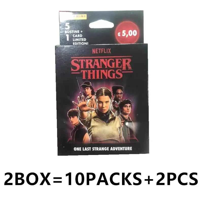 PANINI Stranger Things Series Will Byers Eleven Character Peripheral Collection Cards Stickers Hanging Box Toys Holiday Gifts