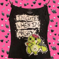 Crop Top Sexys 2000s Y2k Tops With Suspenders Corset Top for Women Harajuku Aesthetic Clothing Women's Cropped Tanks & Camis Emo SS69 11.69 Black / XXL