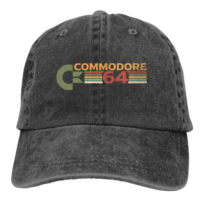 Commodore 64 Vintage Men and Woman's Baseball Caps Adjustable Casual Cotton Sun Hats Unisex Dad Hats SS69
