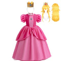 DOCHEER Girls Puff Sleeve Princess Ball Gown Costume