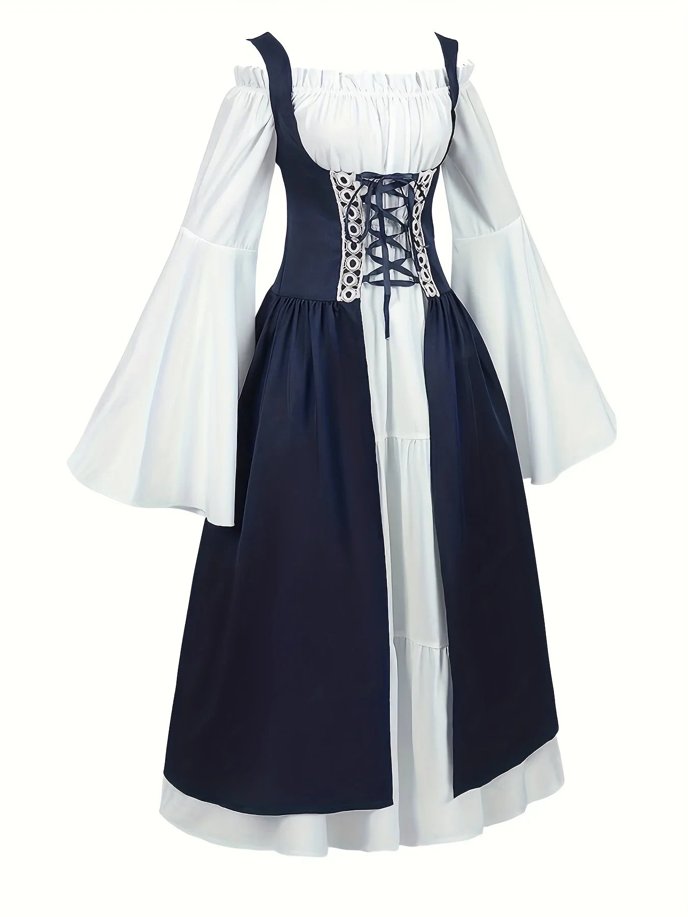 Greek Goddess Court Princess Queen Halloween Costume Vintage European Royal Style Theater Stage Outfit Halloween Cosplay Costume