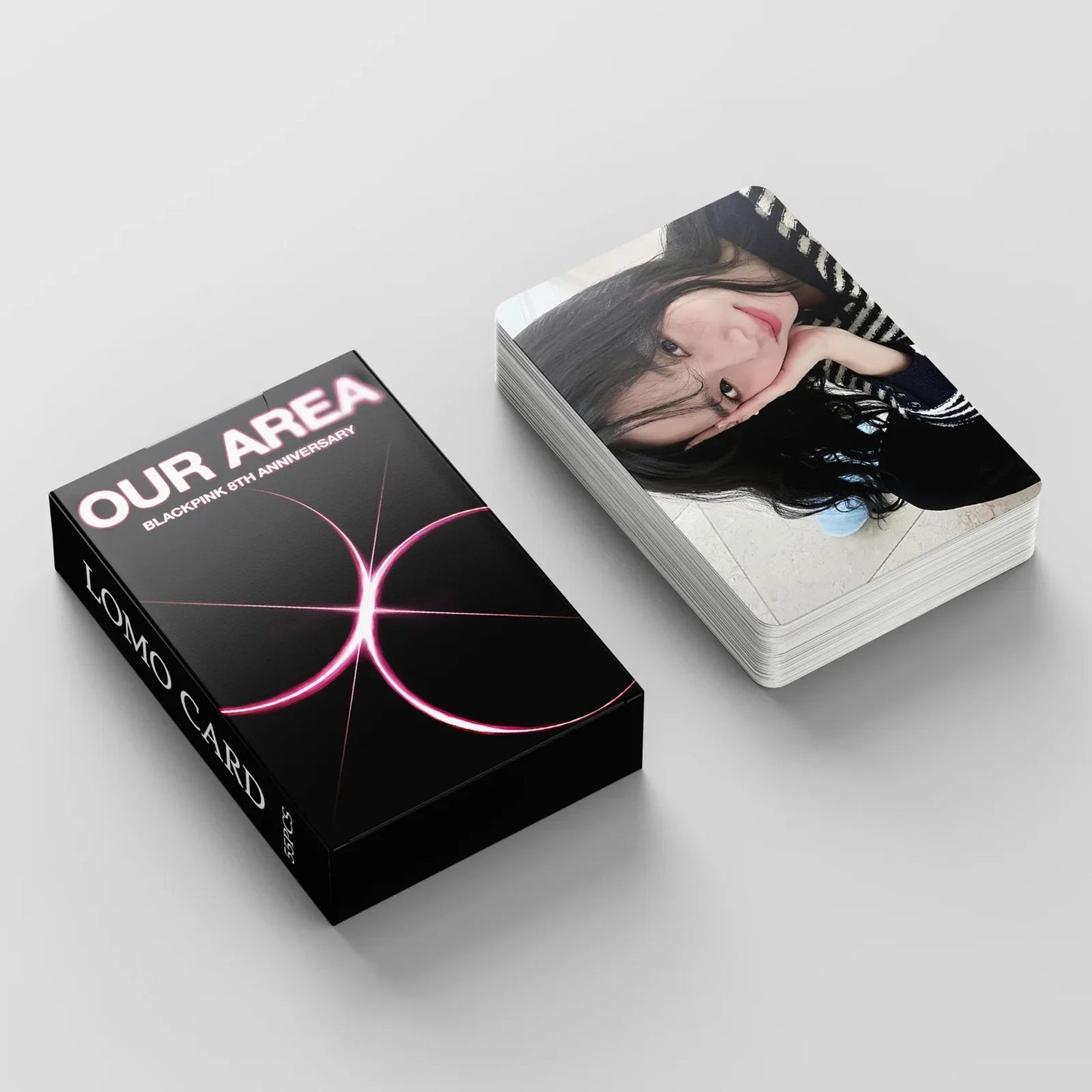 55Pcs/Set Kpop Born Pink 8th Anniversary Lomo Card JISOO JENNIE LISA ROSE Postcards Photocard For Fans Collection Gifts SS69