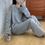 Women's Coral Fleece Pajama Set - Cozy Winter Loungewear