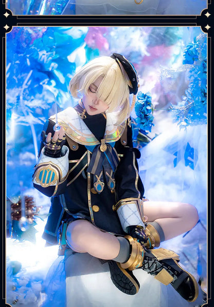 Genshin Impact Freminet Cosplay Costume Uniform Anime Chinese Style Halloween Costumes Role Play for Women Game SS69