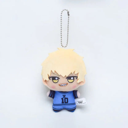 10cm New Blue Lock Plush Pendant KeyChain Isagi Yoichi Nagi Seishiro Mikage Reo Rin Itoshi Itoshi Sae Action Doll Toy Bag Gift SS69