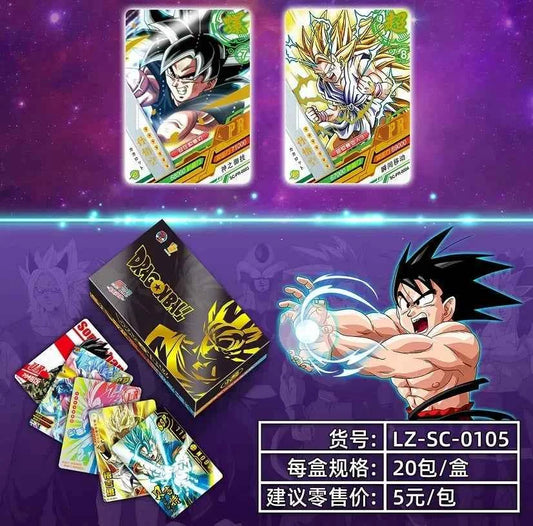 Anime Dragon Ball card store  cards Booster Card Box Trading card game Super Saiyan Son Goku Anime Characters Collection Toy