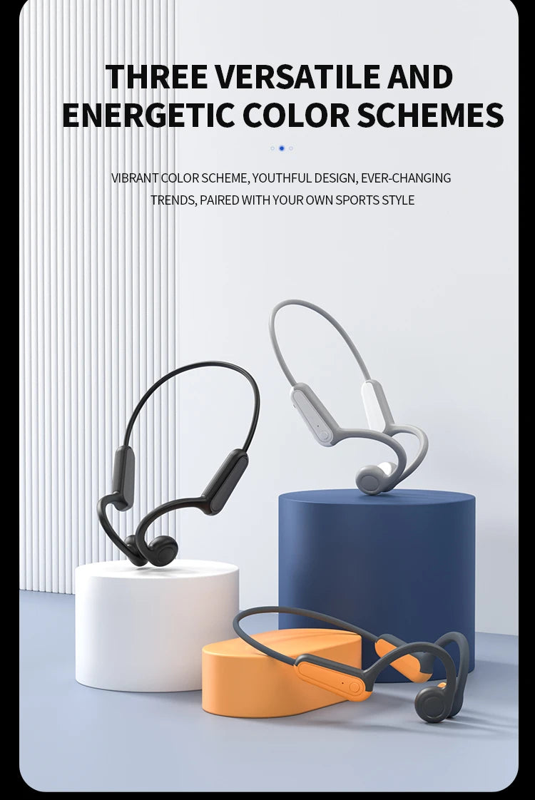 Xiaomi Mijia Bone Conduction Earphones Bluetooth 5.3 Sports Wireless Headphones Ear Hook Waterproof Headset for Running Driving SS69