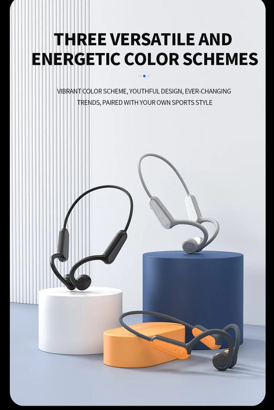 Xiaomi Mijia Bone Conduction Earphones Bluetooth 5.3 Sports Wireless Headphones Ear Hook Waterproof Headset for Running Driving SS69