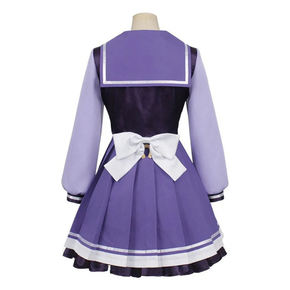 Mejiro McQueen Anime Cosplay Costume Set - Unisex Polyester Uniform