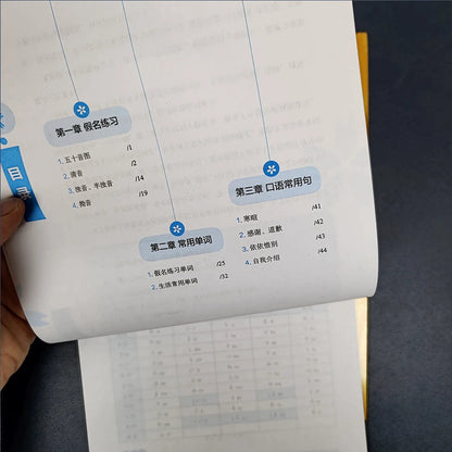 3d book Calligraphy Learning Japanese Hiragana Books Erasable Pen Refill Sets Writing Tools For Adults Kids SS69