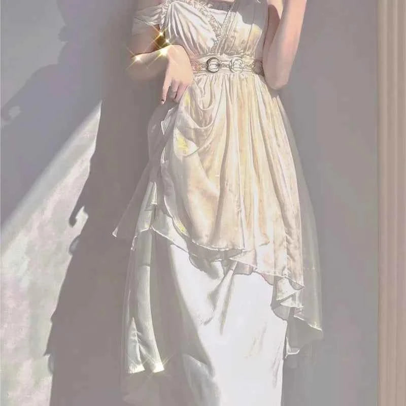 Greek Style Suspender Dress Lolita Elegant Gorgeous Lady